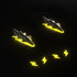 Nageoires et Yeux de Dragon Foudre pour Sharkicks Pro